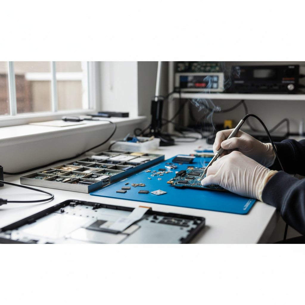 Laptop Repair in Crayford — example repair work