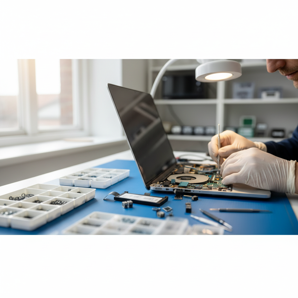 Laptop Repair in Dartford — example repair work