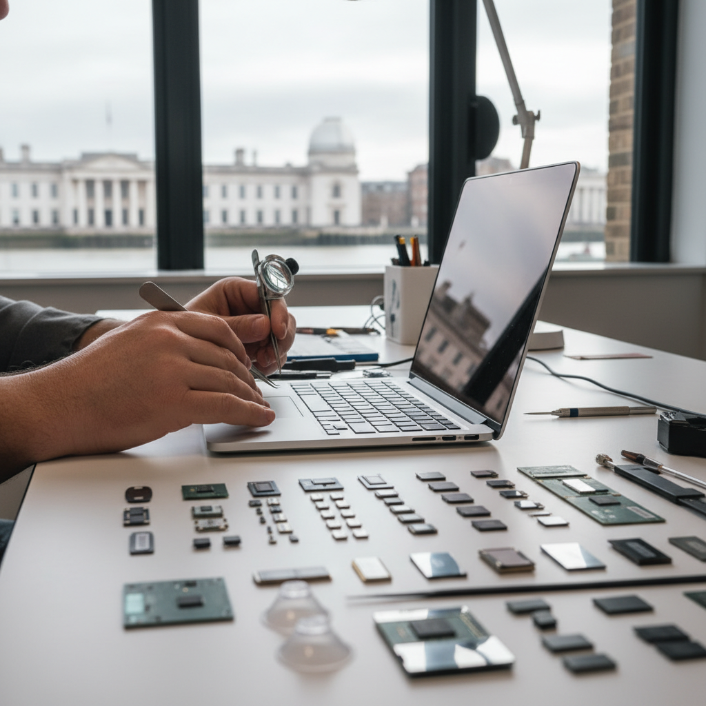 Laptop Repair in Greenwich — example repair work