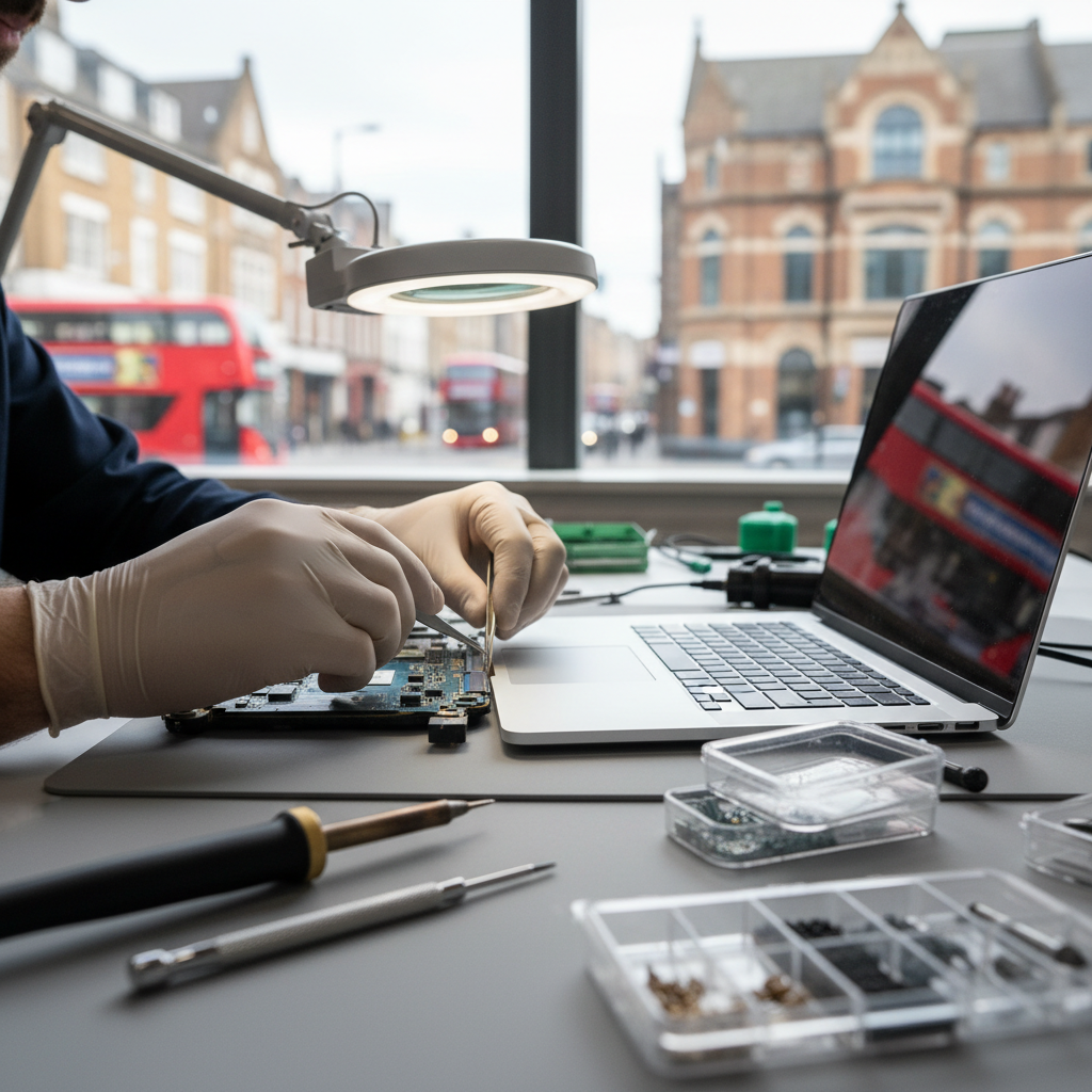 Laptop Repair in Lewisham — example repair work