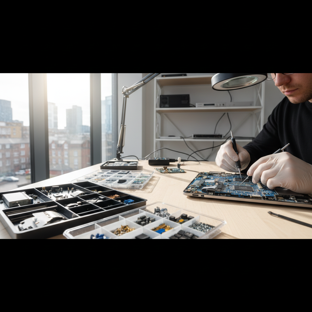 Laptop Repair in Woolwich — example repair work