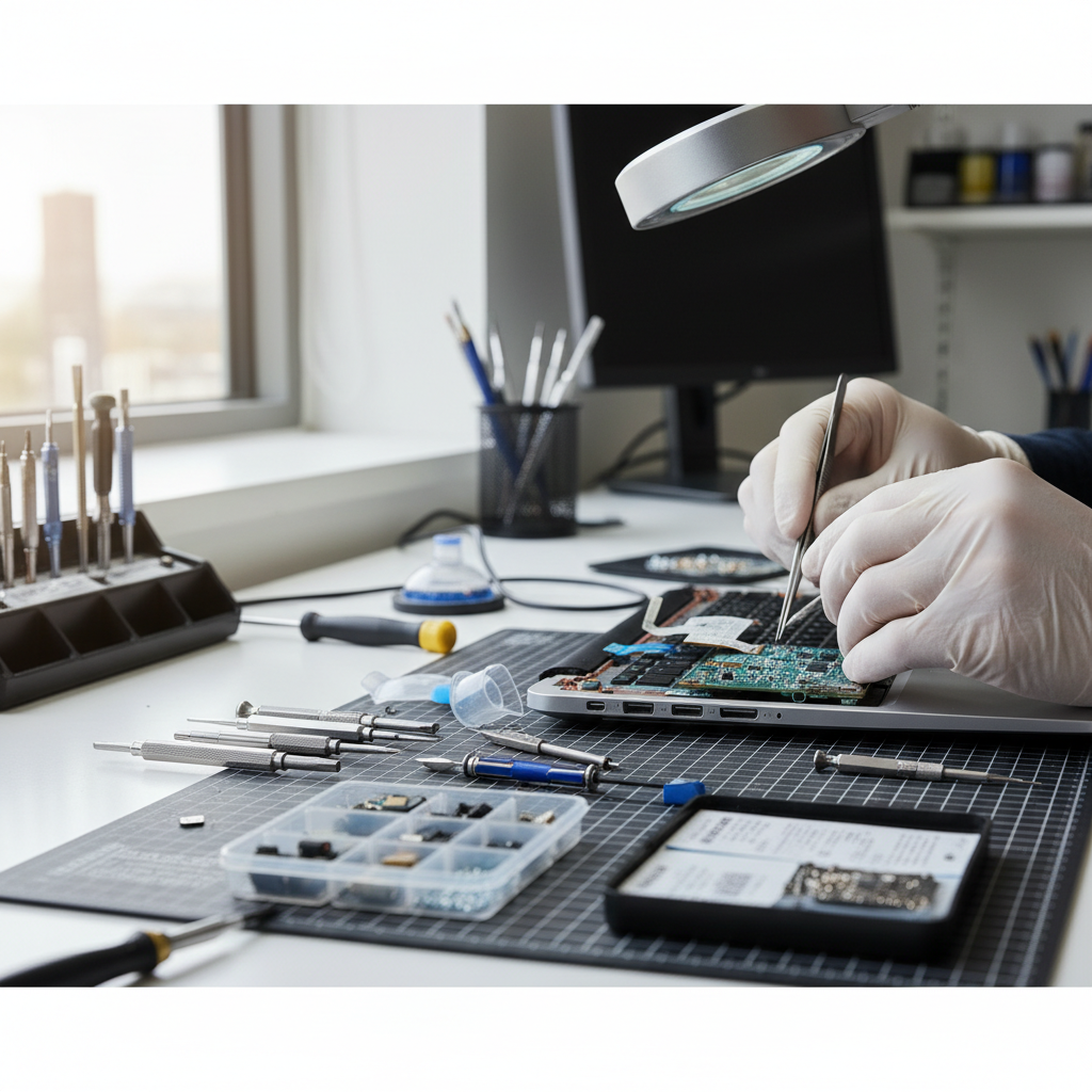 HP Laptop Repair — example repair work