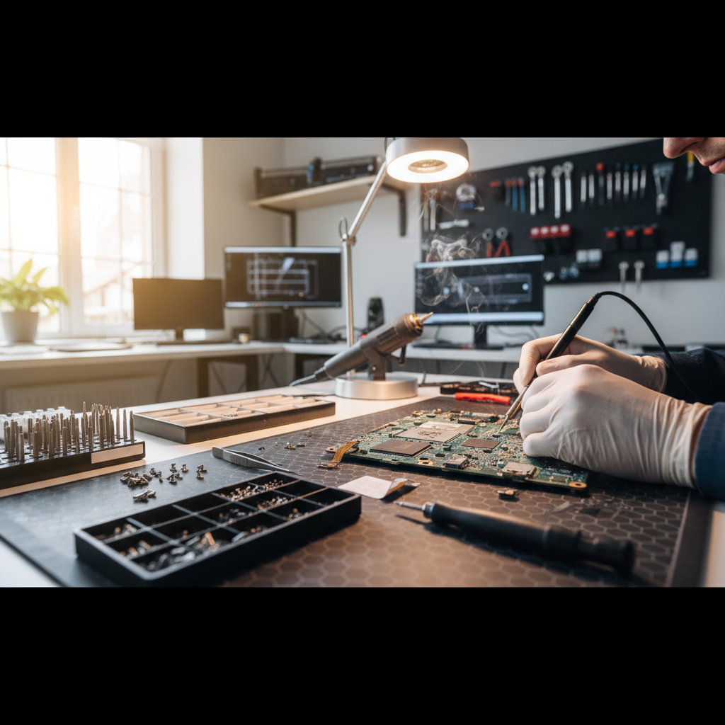 MSI Laptop Repair — example repair work