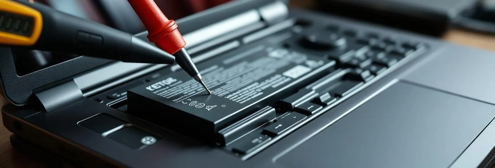 Dell Laptop Battery Replacement — example repair work