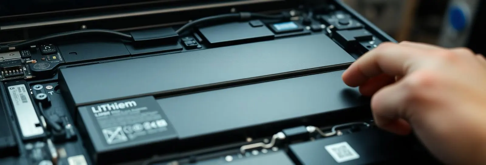 Laptop Battery Replacement in London — example repair work