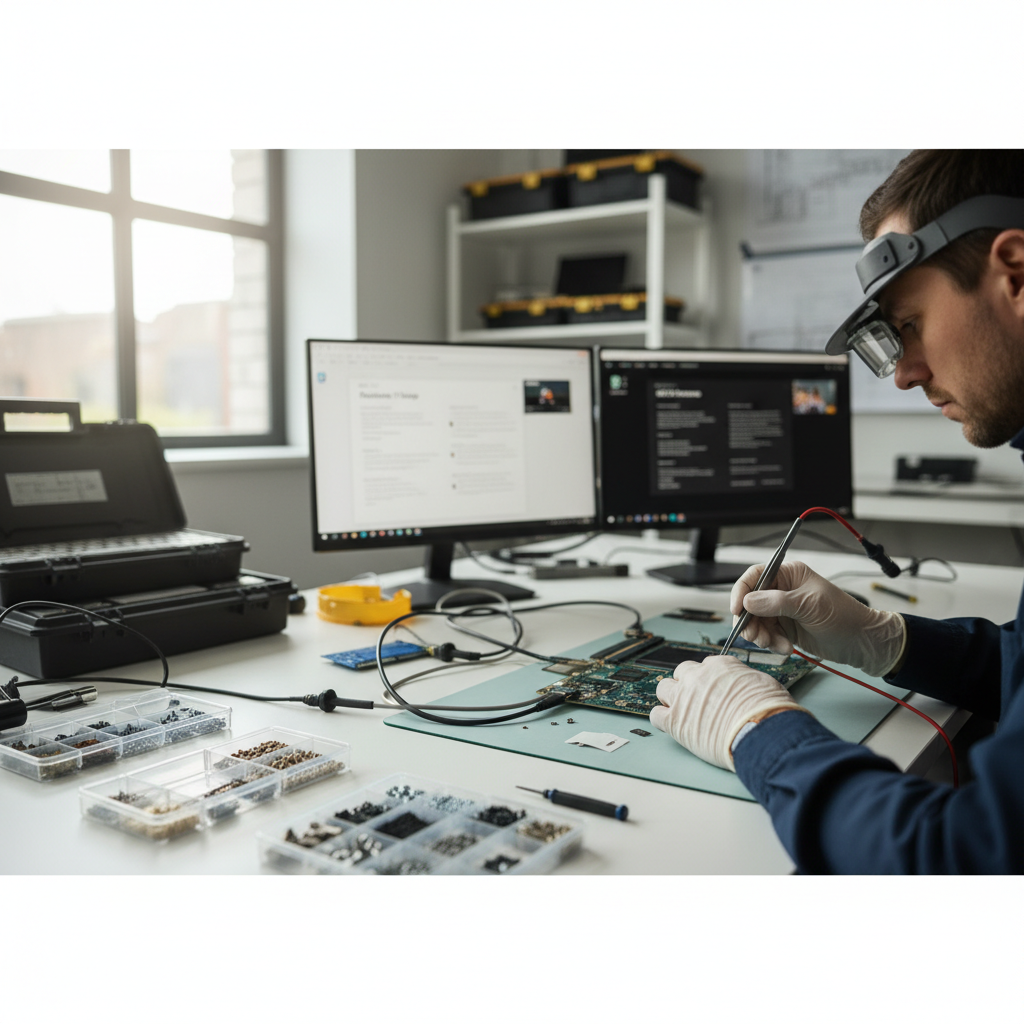OS Installation — example repair work